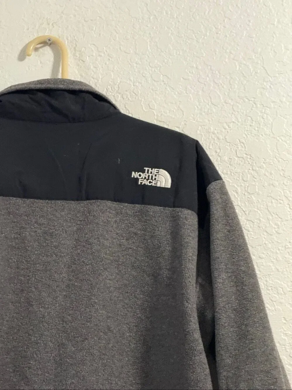 The North Face Men’s Polartec Denali Gray Full Zip Jacket Sz M